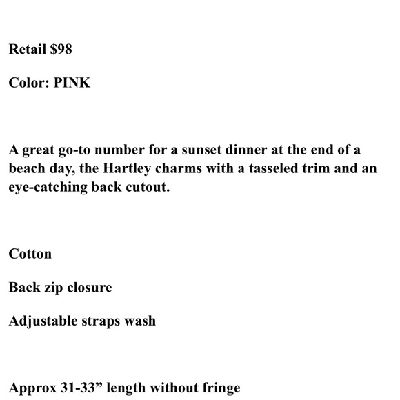 Anthropologie Hartley Fringe Shift Mini Dress - Picture 7 of 7